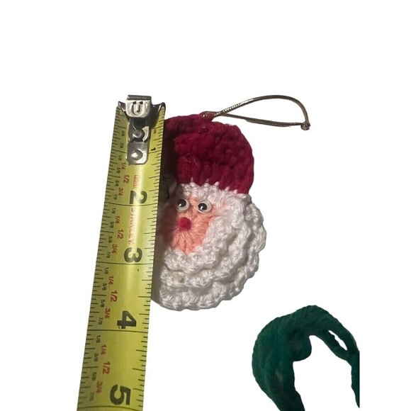 Handmade Fabric Christmas Ornaments ( Set Of Three) - Picture 5 of 6